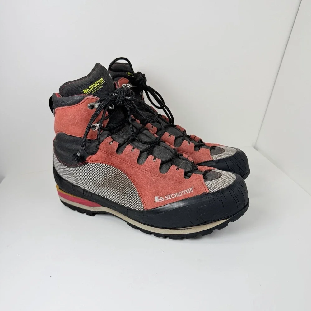 La Sportiva Trango S Evo GTX Boots EU 47 Red Black Made in Italy